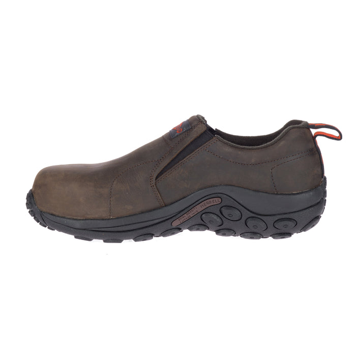 Merrell® Men's Jungle Moc Leather Composite Toe Waterproof Work Shoes