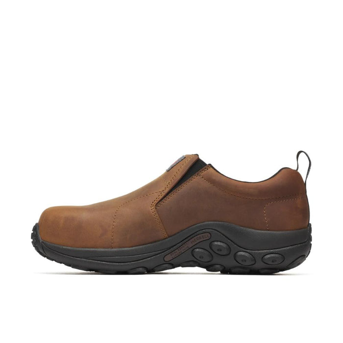 Merrell® Men's Jungle Moc Leather Carbon Fiber Toe Static Dissipative Shoes