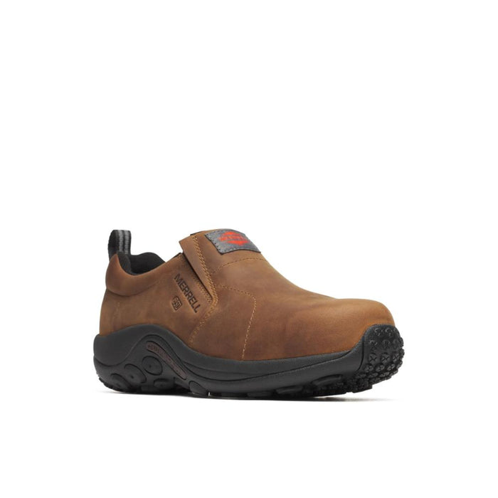 Merrell® Men's Jungle Moc Leather Carbon Fiber Toe Static Dissipative Shoes