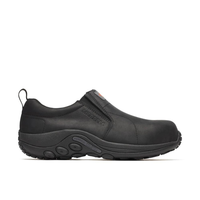 Merrell® Men's Jungle Moc Leather Hi-Vis Carbon Fiber Toe Waterproof Shoes
