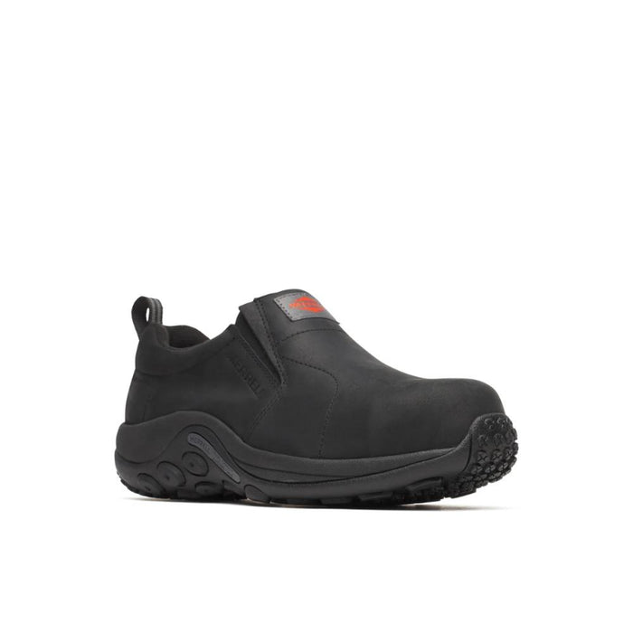 Merrell® Men's Jungle Moc Leather Hi-Vis Carbon Fiber Toe Waterproof Shoes