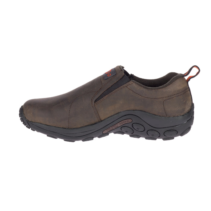 Merrell® Men's Jungle Moc Leather Slip Resistant Waterproof Work Shoe - J099323