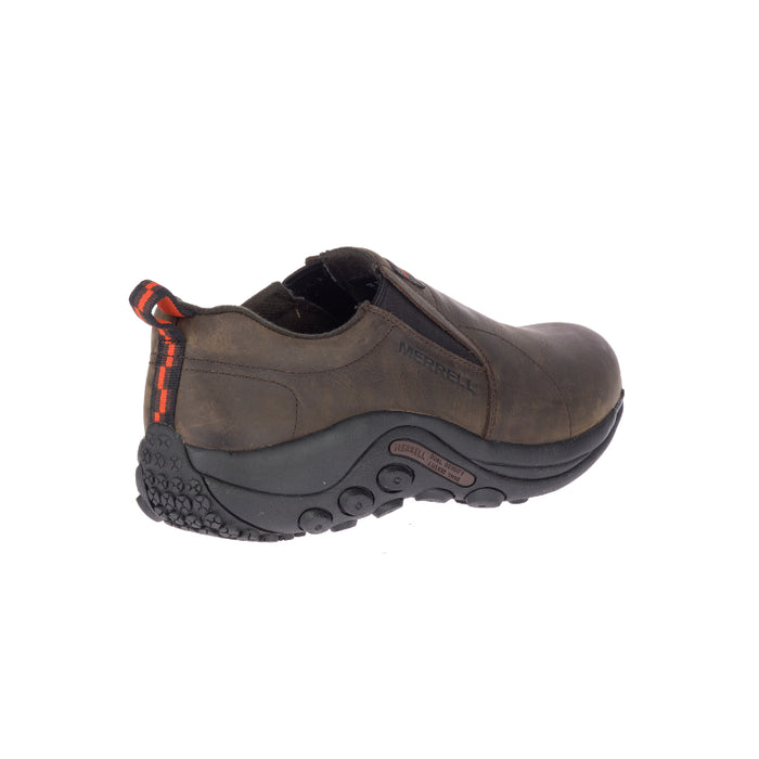 Merrell® Men's Jungle Moc Leather Slip Resistant Waterproof Work Shoe - J099323