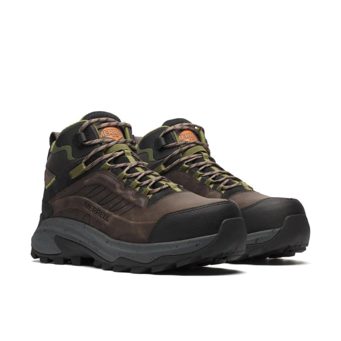 Merrell® Men's Moab Speed 2 LX Mid - Carbon Fiber Toe Waterproof Hiking Work Boots