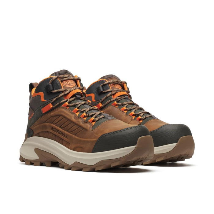 Merrell® Men's Moab Speed 2 LX Mid - Carbon Fiber Toe Waterproof Hiking Work Boots