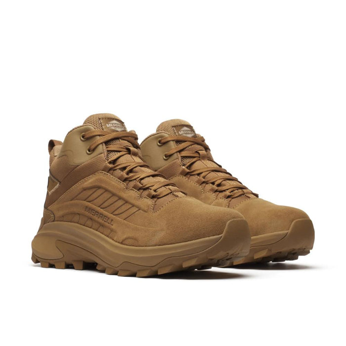 Merrell® Men's Moab Speed 2 Mid Tactical - Carbon Fiber Toe Waterproof Hiking Boots