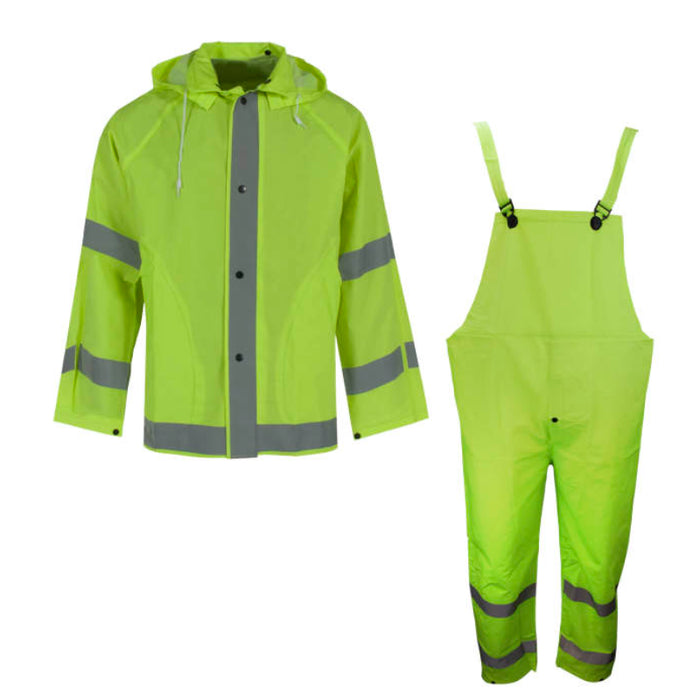 Neese Econoviz High Visibility Rain Suit with Reflective Tape - 1820S
