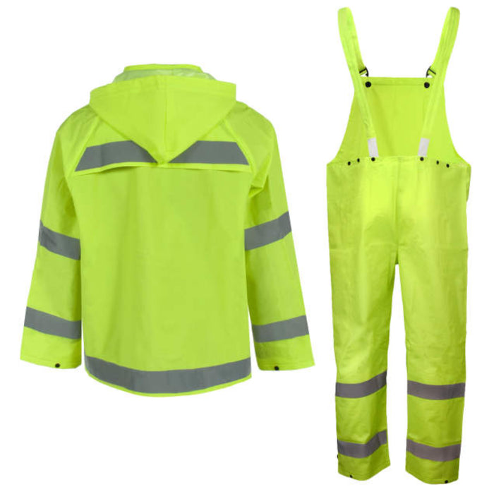 Neese Econoviz High Visibility Rain Suit with Reflective Tape - 1820S