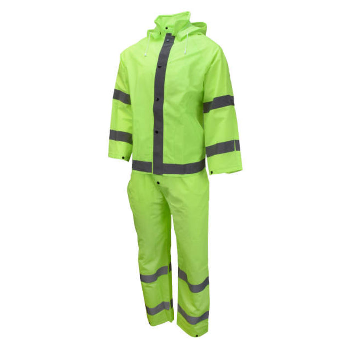 Neese Econoviz High Visibility Rain Suit with Reflective Tape - 1820S