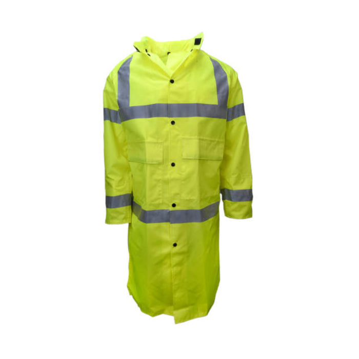 Neese High Visibility Rainwear Coat with Hood - ANSI Class 3 - 7002AC