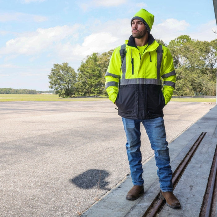 DOME75® OMNI Series Enhanced Visibility Thinsulate Lined Fleece Beanie - ONB6701
