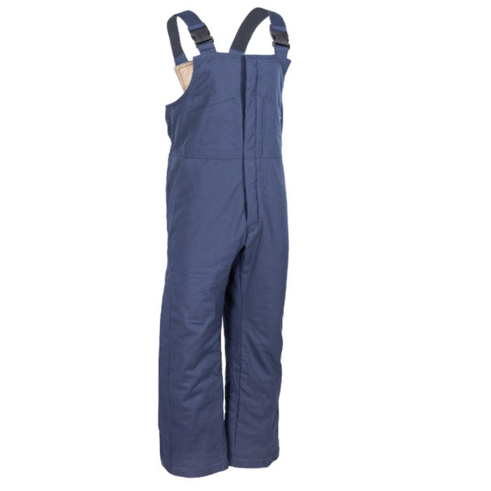 PIP®  AR/FR Dual-Certified Insulated Bib Overall - 33 cal/cm2 - Navy - 385-FRBO