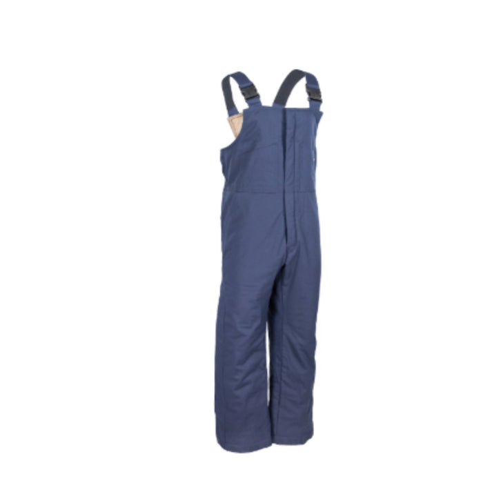 PIP®  AR/FR Dual-Certified Insulated Bib Overall - 33 cal/cm2 - Navy - 385-FRBO