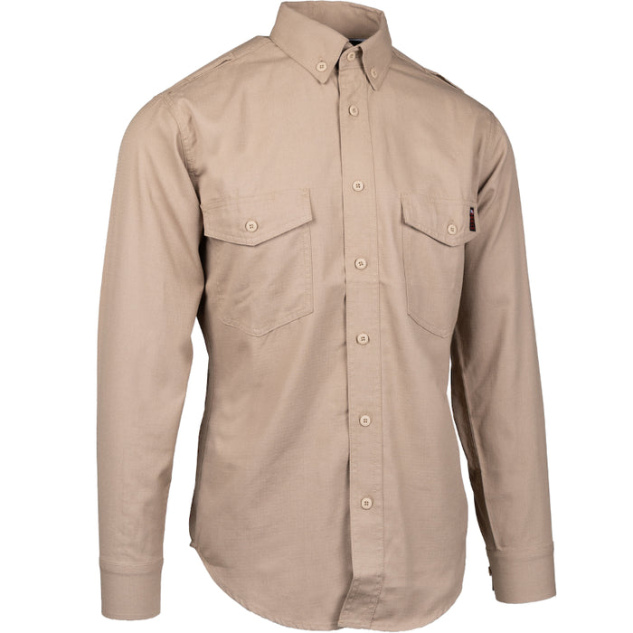 PIP® AR/FR Dual-Certified Ripstop Long Sleeve Work Shirt - 385-FRRS