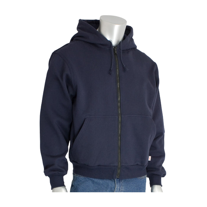PIP® AR/FR Fleece Zip Workwear Hoodie - 385-FRZH