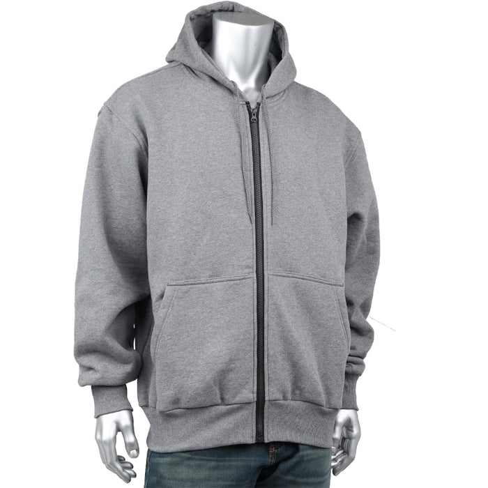PIP® AR/FR Fleece Zip Workwear Hoodie - 385-FRZH