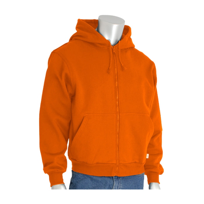 PIP® AR/FR Fleece Zip Workwear Hoodie - 385-FRZH