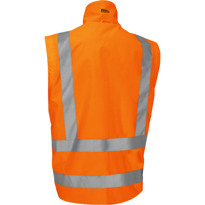 Bisley® Hi Vis 5-in-1 Class 3 Ripstop Jacket with Zip-Out Class 2 Inner Jacket - 333M6375H