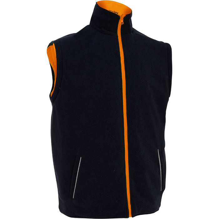 Bisley® Hi Vis 5-in-1 Class 3 Ripstop Jacket with Zip-Out Class 2 Inner Jacket - 333M6375H