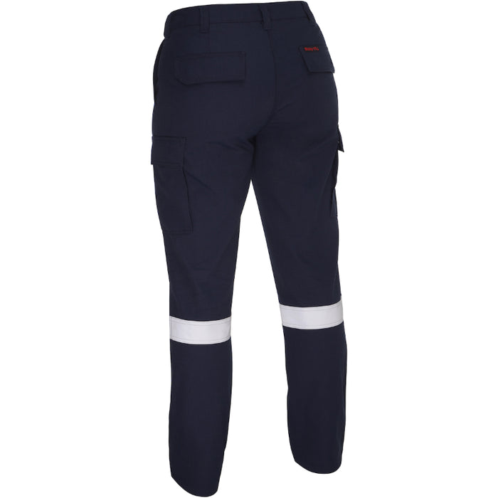 Bisley® Hi Vis FR Women's Cargo Pant - Navy - 385WFRCS