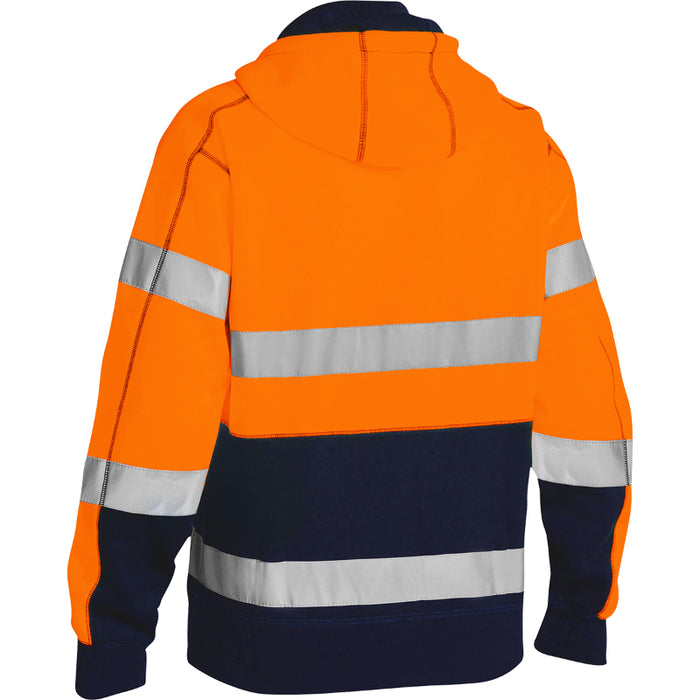 Bisley® Hi Vis Hooded Sweatshirt - ANSI Class 3 Type R - 323M6988T