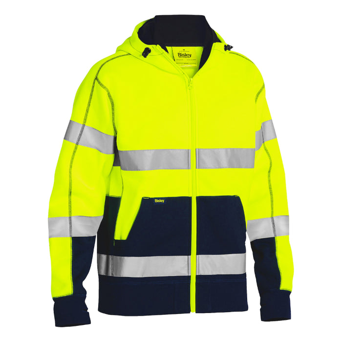 Bisley® Hi Vis Hooded Sweatshirt - ANSI Class 3 Type R - 323M6988T