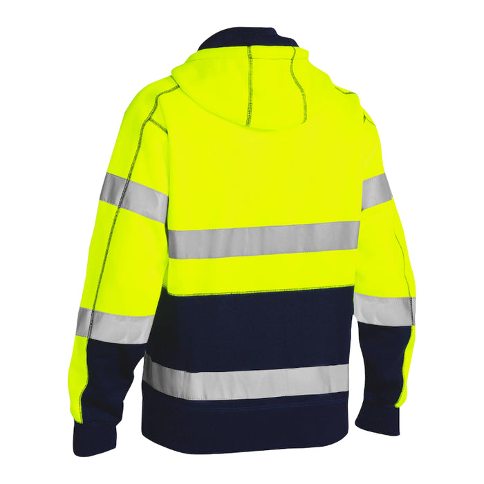 Bisley® Hi Vis Hooded Sweatshirt - ANSI Class 3 Type R - 323M6988T