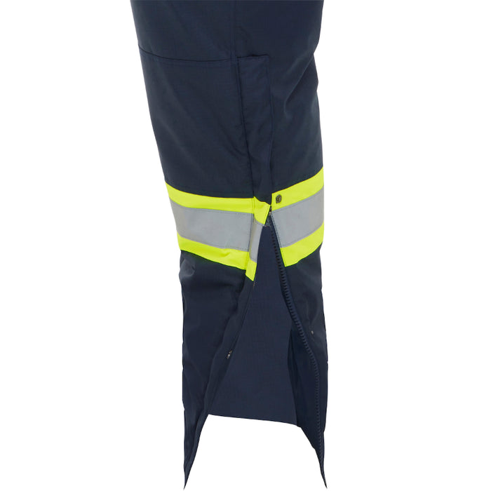Bisley® Hi Vis Insulated Bib Overall - ANSI Class 1 Type O - Navy - 318M6459T
