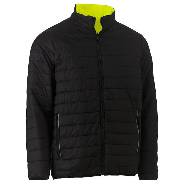 Bisley® Hi Vis Reversible Puffer Jacket - ANSI Class 3 Type R - 333M6350H