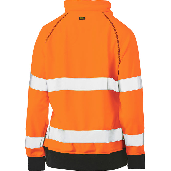 Bisley® Hi Vis Women's Contoured Fleece Pullover Sweatshirt - ANSI Class 2 Type R - 323W6818T