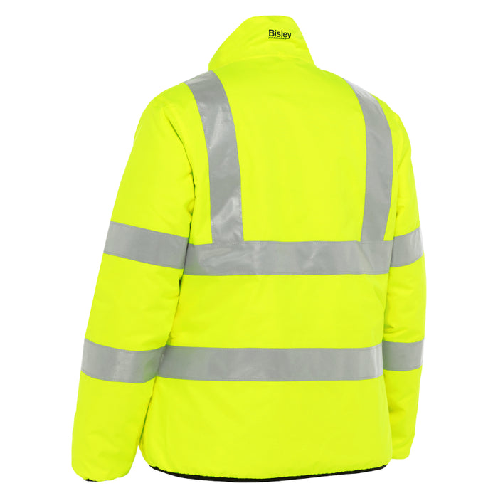 Bisley® Hi Vis Women's Contoured Reversible Puffer Jacket - ANSI Class 3 Type R - 333W6350H