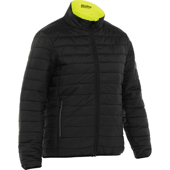 Bisley® Hi Vis Women's Contoured Reversible Puffer Jacket - ANSI Class 3 Type R - 333W6350H