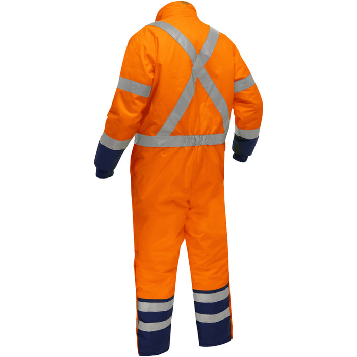 Bisley® Hi Vis X-Back Extreme Cold Coverall - ANSI Class 3 Type R - 344M6453X