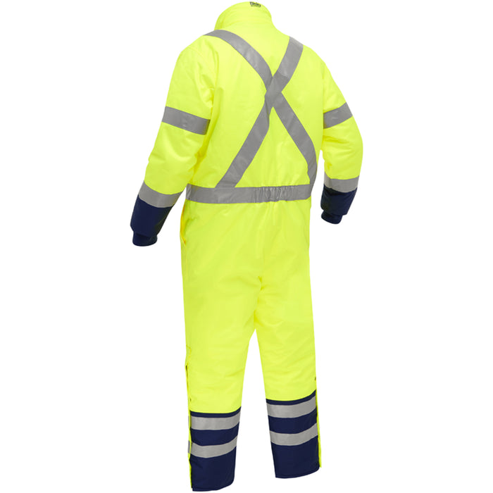 Bisley® Hi Vis X-Back Extreme Cold Coverall - ANSI Class 3 Type R - 344M6453X