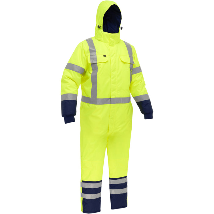 Bisley® Hi Vis X-Back Extreme Cold Coverall - ANSI Class 3 Type R - 344M6453X