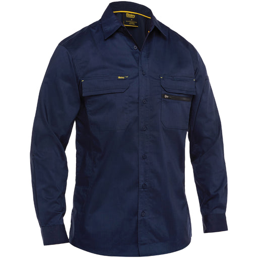 Bisley® Long Sleeves Ripstop Work Shirt with X-Airflow™ Ventilation - 400M6490
