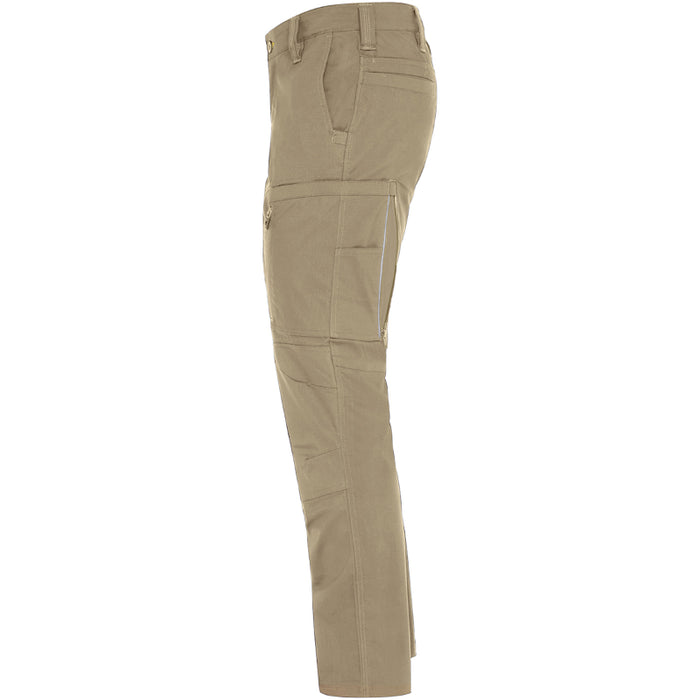 Tan pants on a white background
