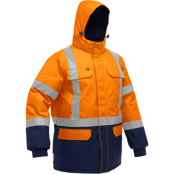 Bisley® Two Tone Hi Vis Extreme Cold Jacket - ANSI Class 3 Type R - 343M6450X