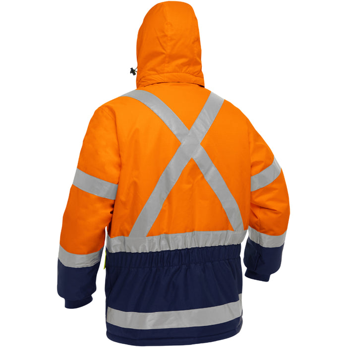 Bisley® Two Tone Hi Vis Extreme Cold Jacket - ANSI Class 3 Type R - 343M6450X