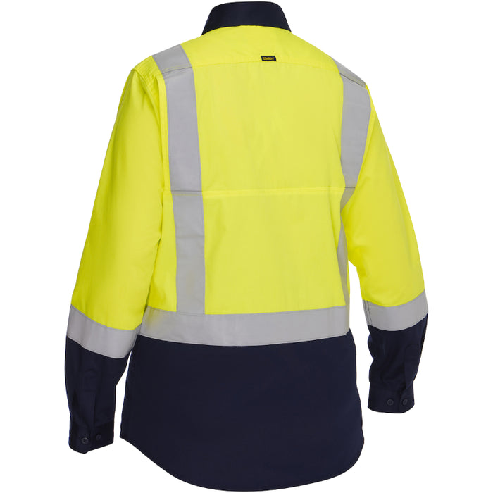 Bisley® Women's Long Sleeve Button Down Shirt - ANSI Class 2 Type R - 312W6367H