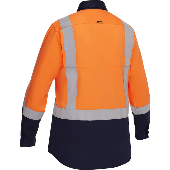 Bisley® Women's Long Sleeve Button Down Shirt - ANSI Class 2 Type R - 312W6367H