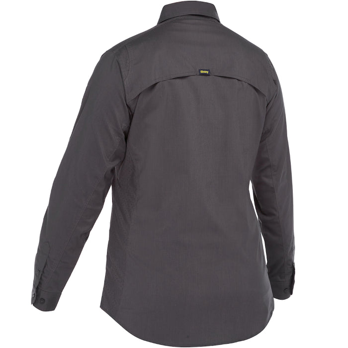 Bisley® Women's Long Sleeves Ripstop Work Shirt with X-Airflow™ Ventilation - 400W6490