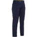 Navy blue pants on a white background