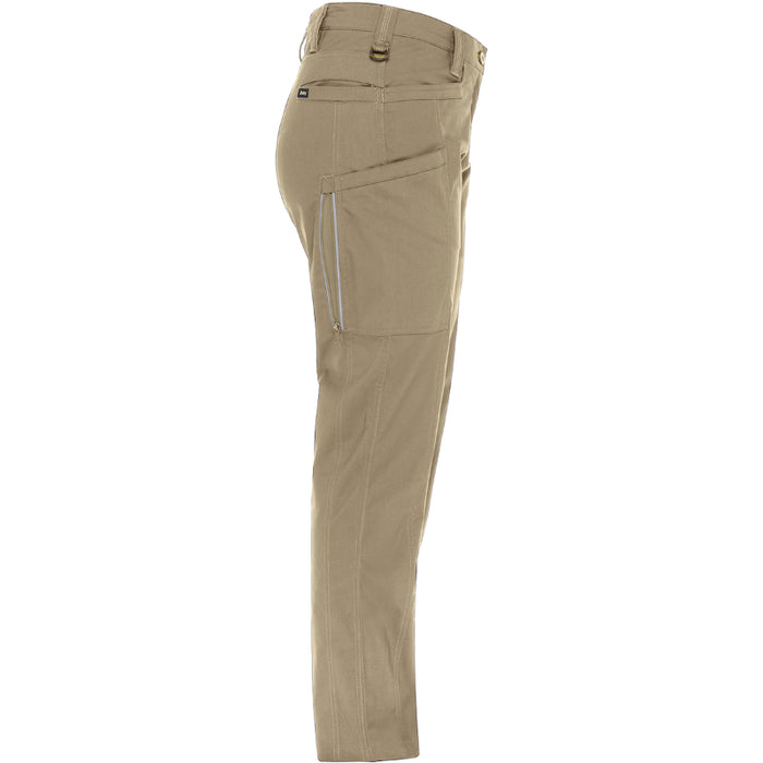 Tan pants on a white background