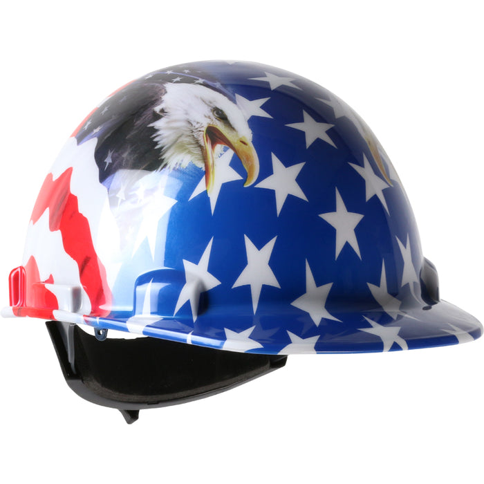 PIP® Dom™ Cap Style Smooth Dome Hard Hat with HDPE Shell - 280-HP341R-USA