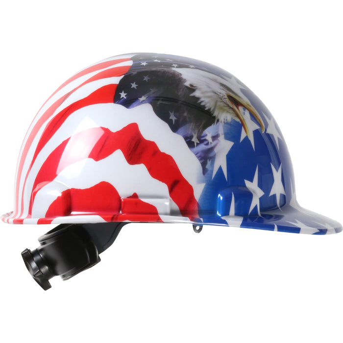 PIP® Dom™ Cap Style Smooth Dome Hard Hat with HDPE Shell - 280-HP341R-USA
