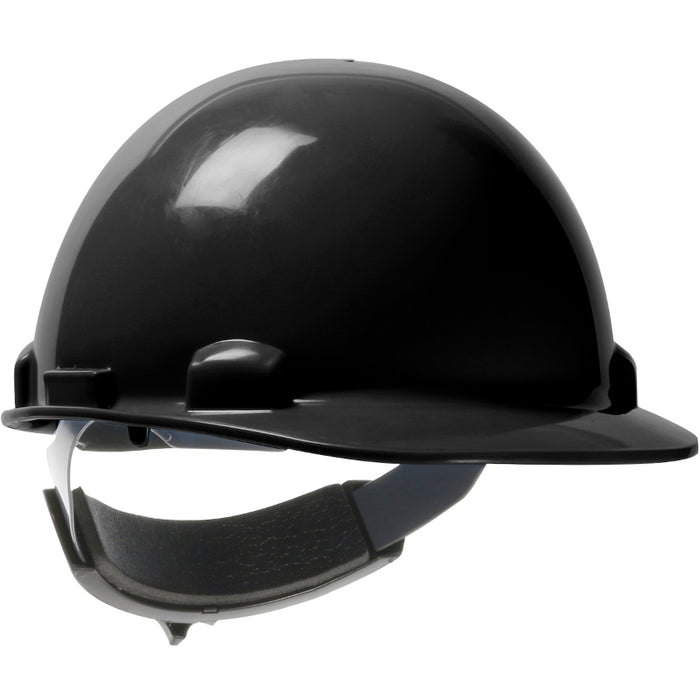 PIP® Dom™ Cap Style Smooth Dome Hard Hat with HDPE Shell - Wheel-Ratchet Adjustment - 280-HP341SR