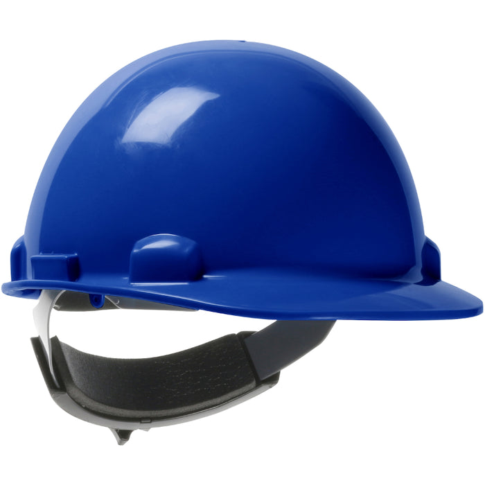 PIP® Dom™ Cap Style Smooth Dome Hard Hat with HDPE Shell - Wheel-Ratchet Adjustment - 280-HP341SR