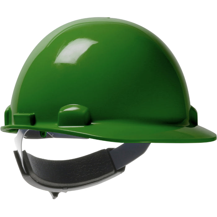 PIP® Dom™ Cap Style Smooth Dome Hard Hat with HDPE Shell - Wheel-Ratchet Adjustment - 280-HP341SR