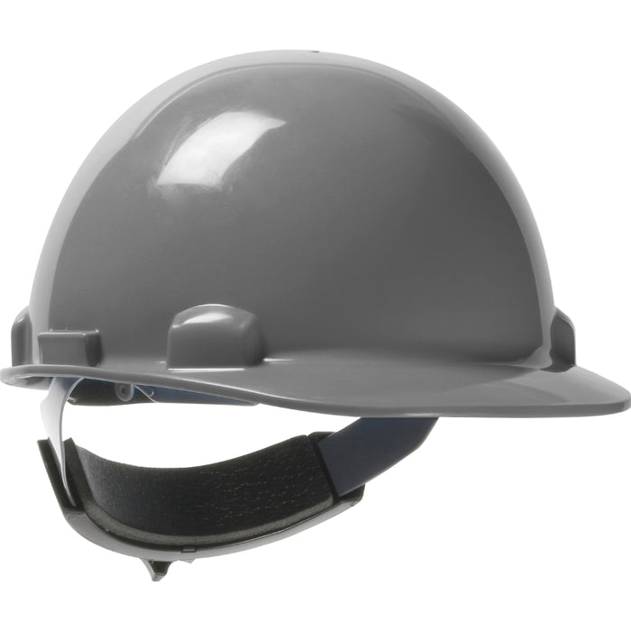 PIP® Dom™ Cap Style Smooth Dome Hard Hat with HDPE Shell - Wheel-Ratchet Adjustment - 280-HP341SR